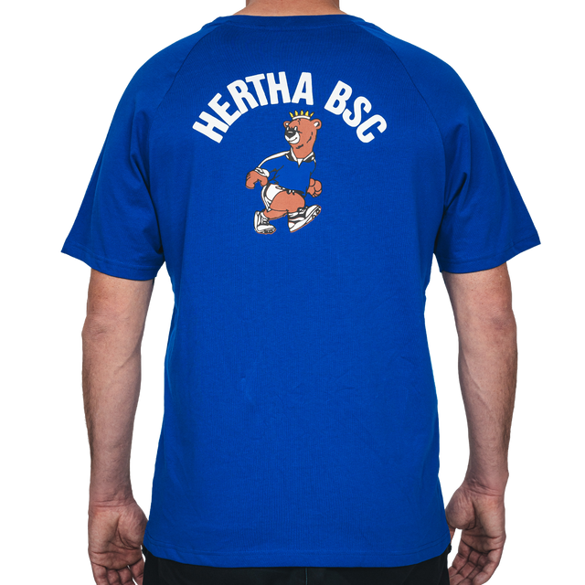 Hertha T-Shirt Sterne Blau Rückseite