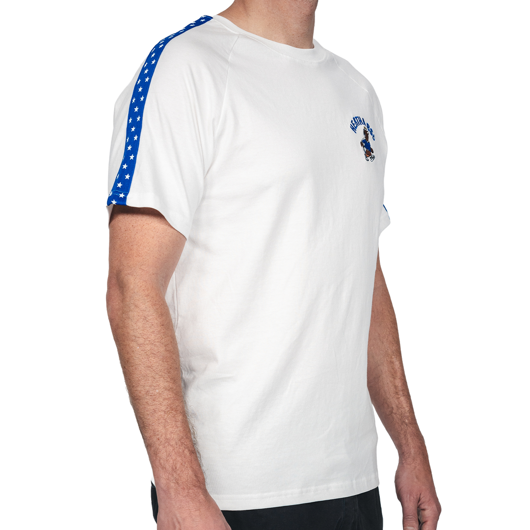 Hertha T-Shirt Sterne Weiß seitlich links