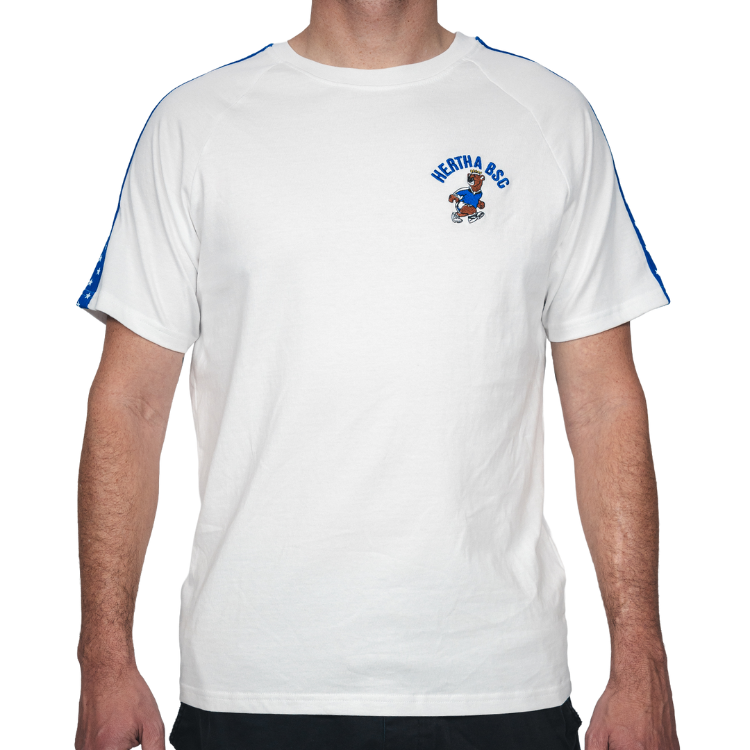 Hertha T-Shirt Sterne Weiß