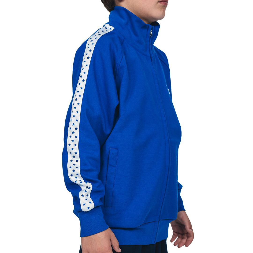 Hertha Jacke Sterne Kids seitlich links