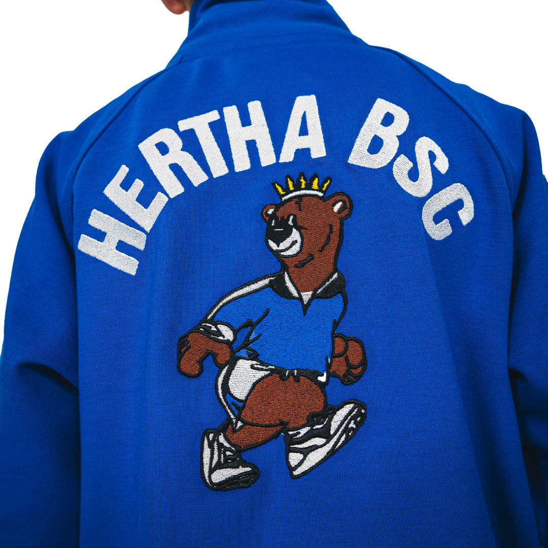 Hertha Jacke Sterne Kids Detail Rückseite
