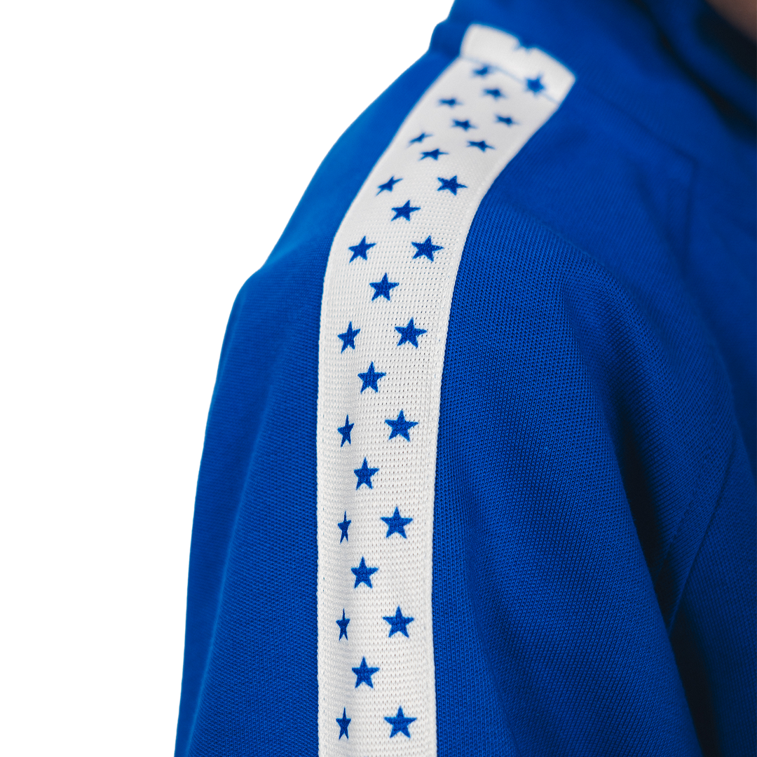 Hertha Jacke Sterne Kids Detail Ärmel