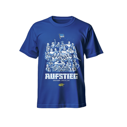 Hertha T-Shirt Aufstieg Hertha Frauen Vorderseite