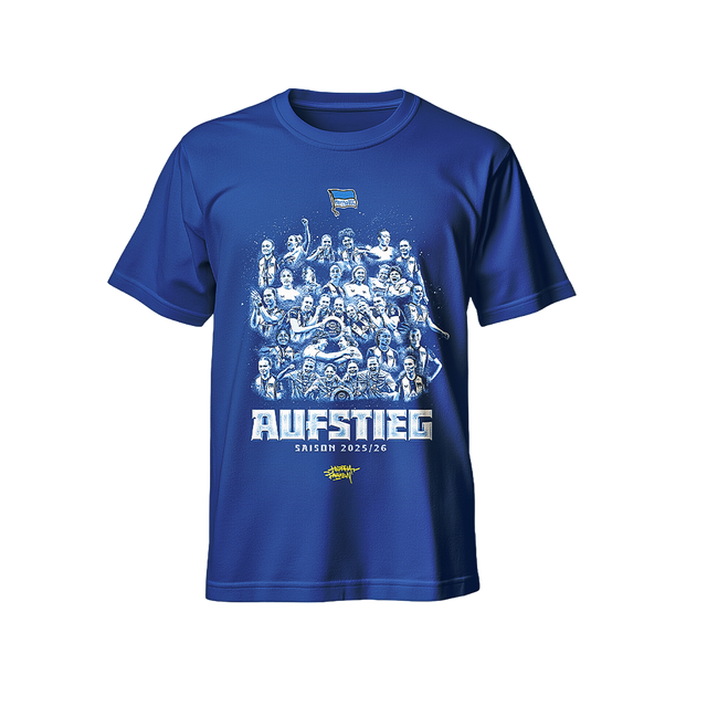 Hertha T-Shirt Aufstieg Hertha Frauen Vorderseite