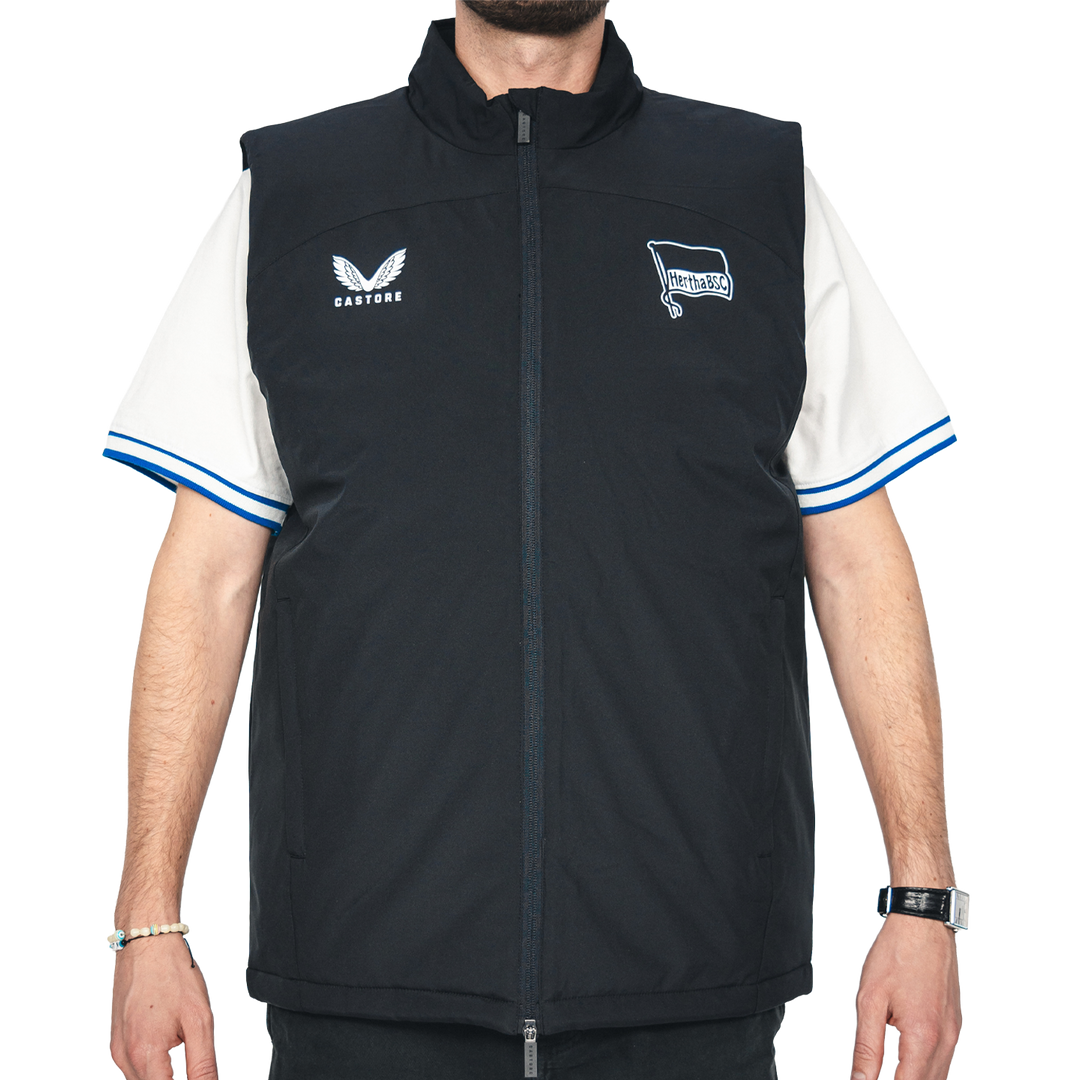 Hertha Weste Castore Frontansicht