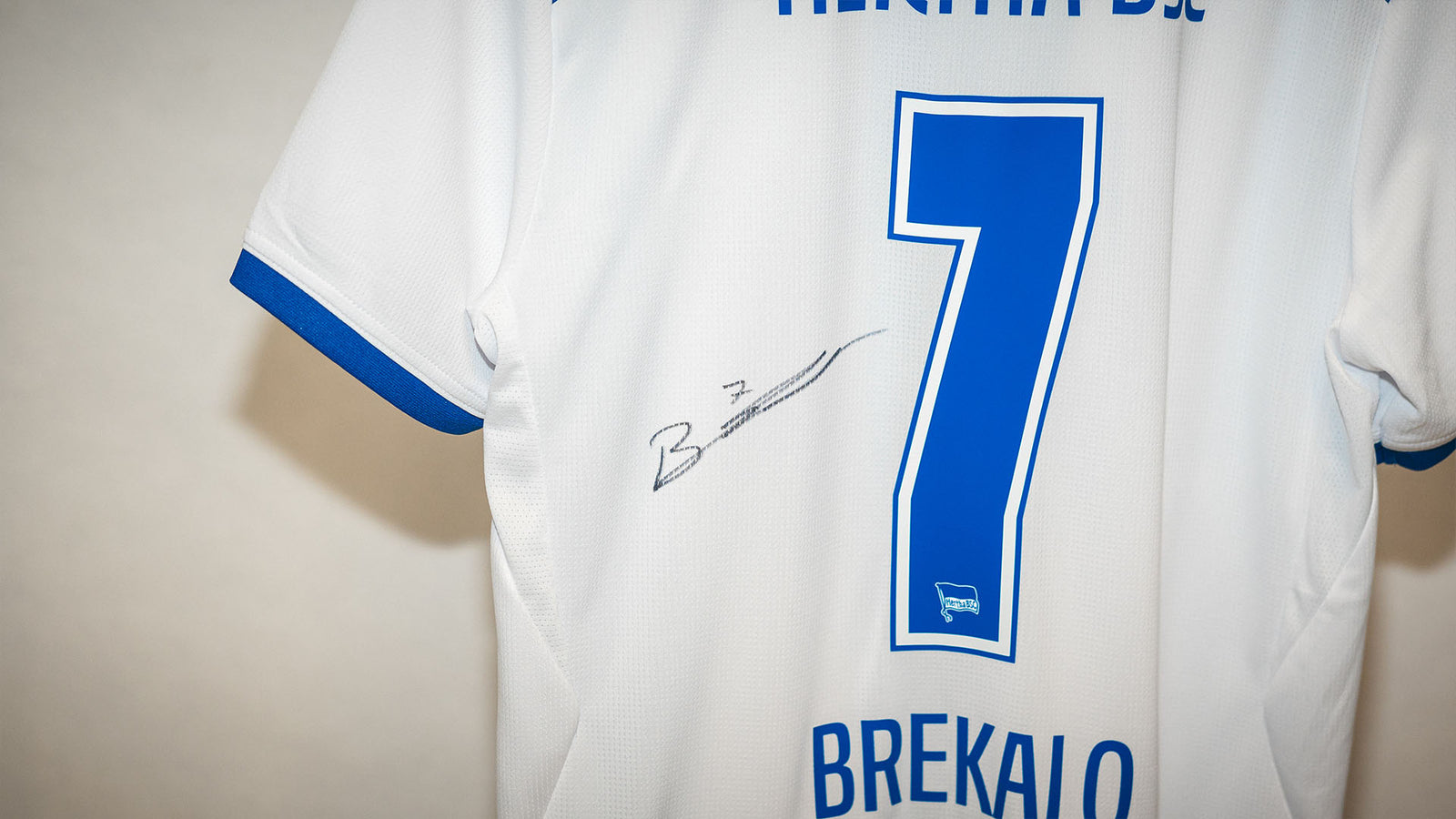 Hertha Heimtrikot Marton Dardai Rückenansicht Detail