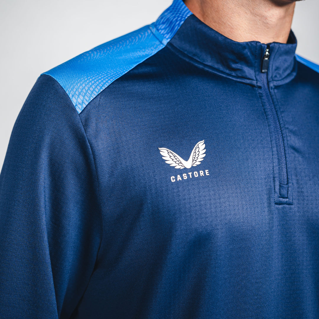 Hertha Prematch Quarterzip Top 26/27 Detail Castore