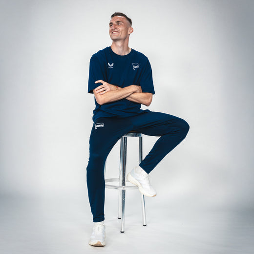 T-Shirt Castore Logo navy