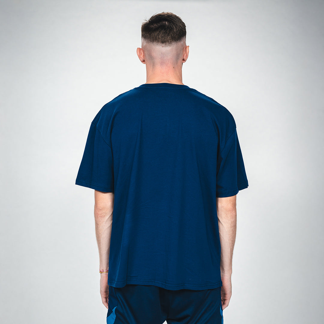 Hertha T-Shirt Castore Logo navy Rücken