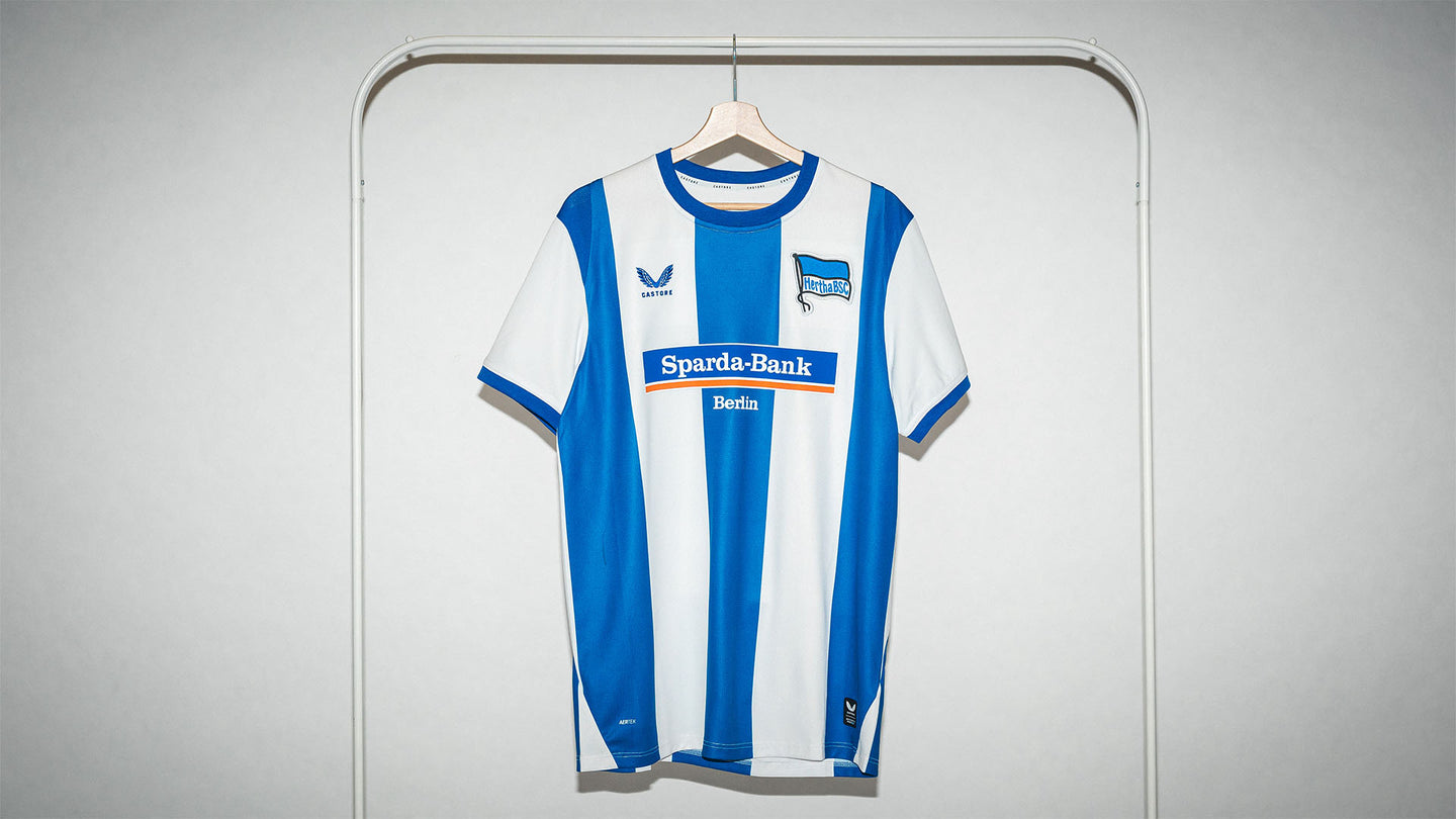 Hertha Heimtrikot Gustav Christensen Frontansicht