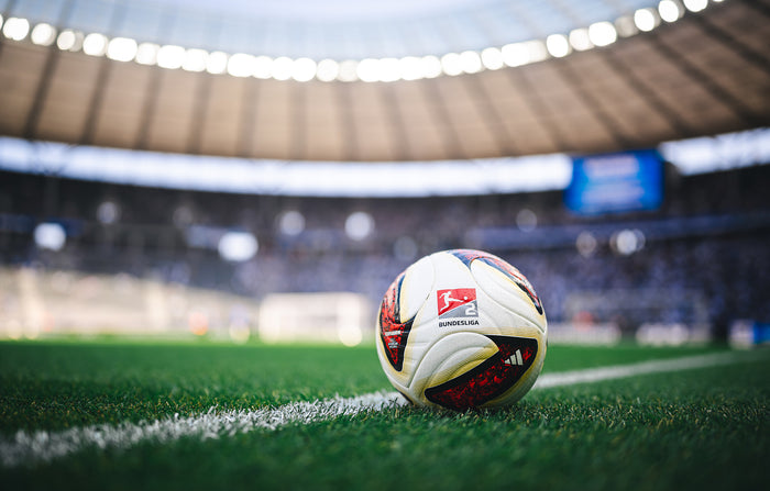 Hertha Original-Spielball #BSCFCH im Stadion