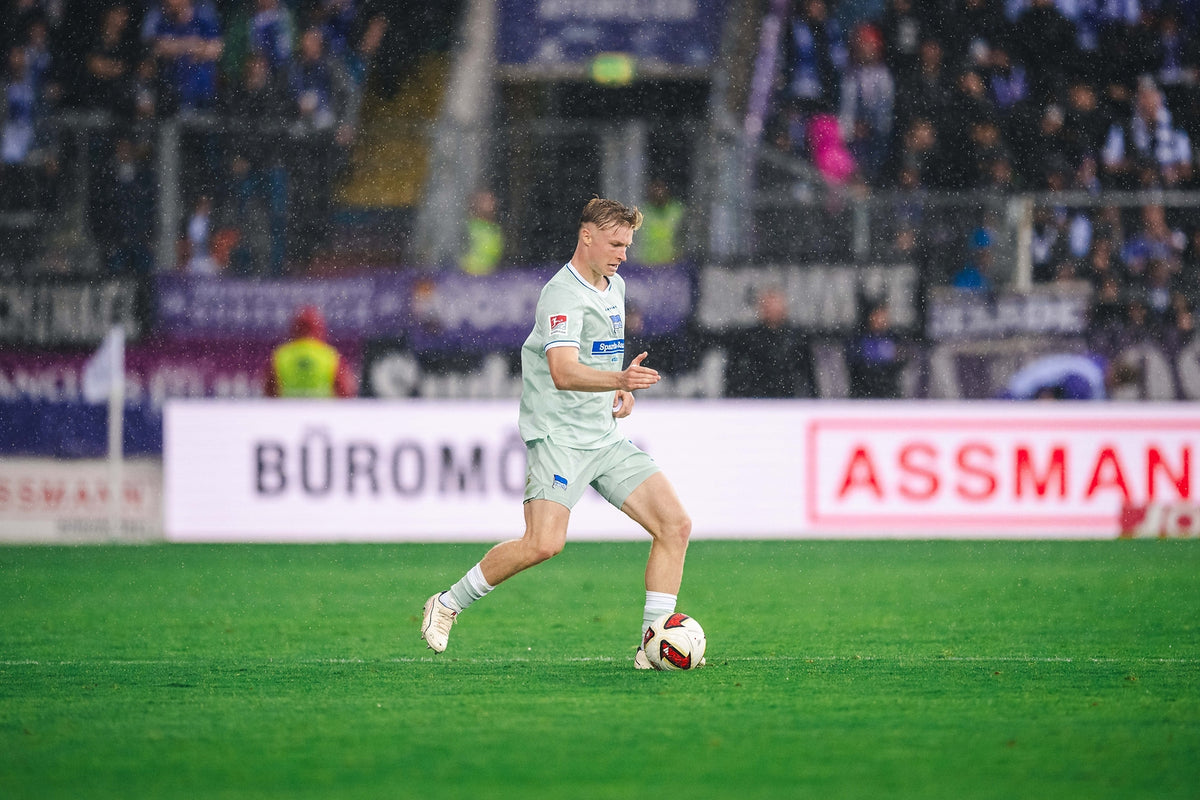 Hertha Matchworn Ausweichtrikot Eitschberger 2 #OSNBSC im Spiel