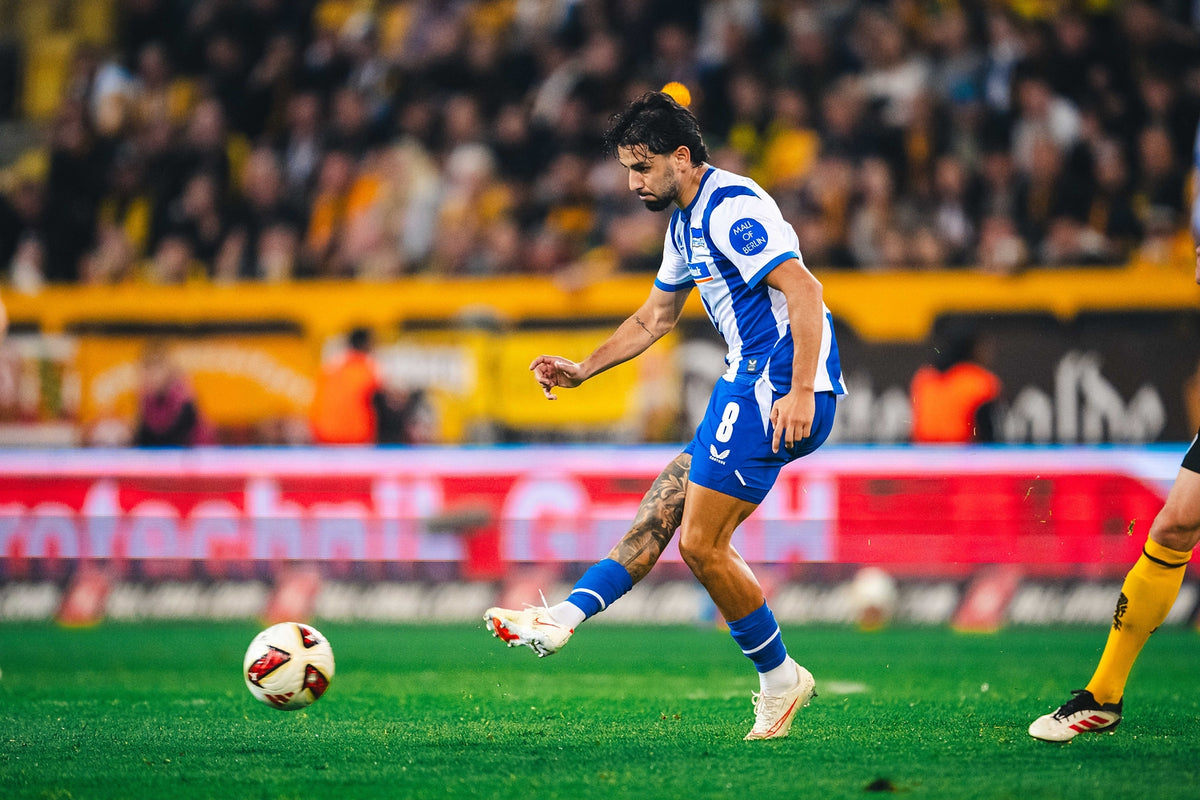Hertha Matchworn Heimtrikot Sessa 8 #SGDBSC im Spiel