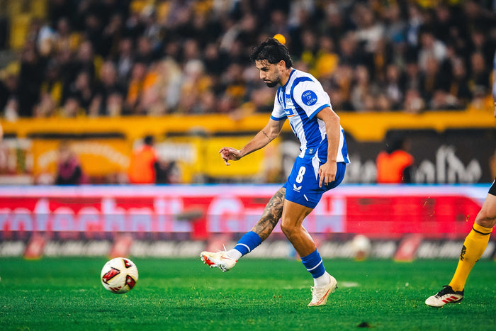 Hertha Matchworn Heimtrikot Sessa 8 #SGDBSC im Spiel