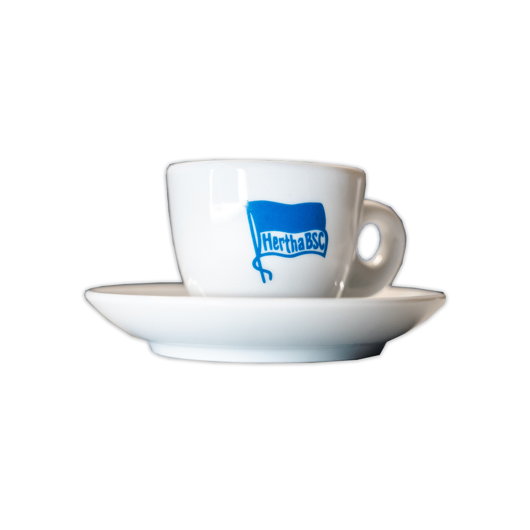 Hertha BSC Espresso 2er Set Logo