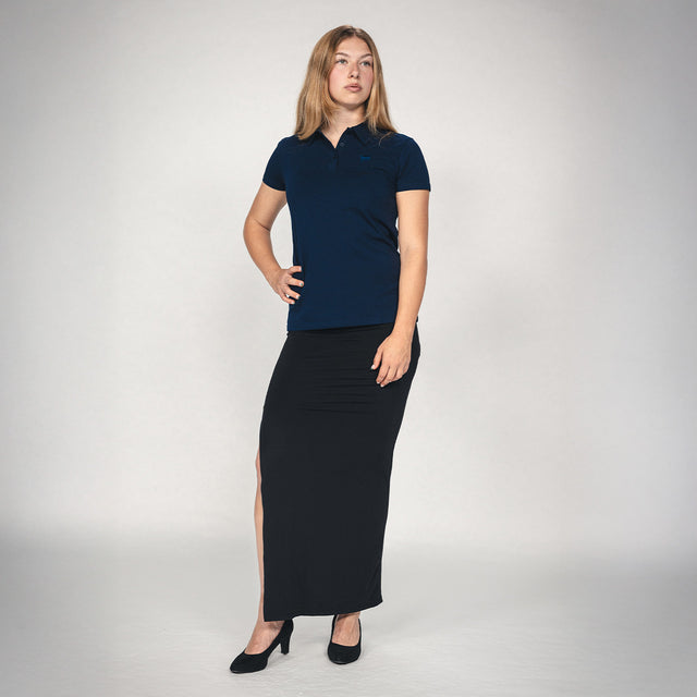 Hertha Poloshirt Business Damen am Model