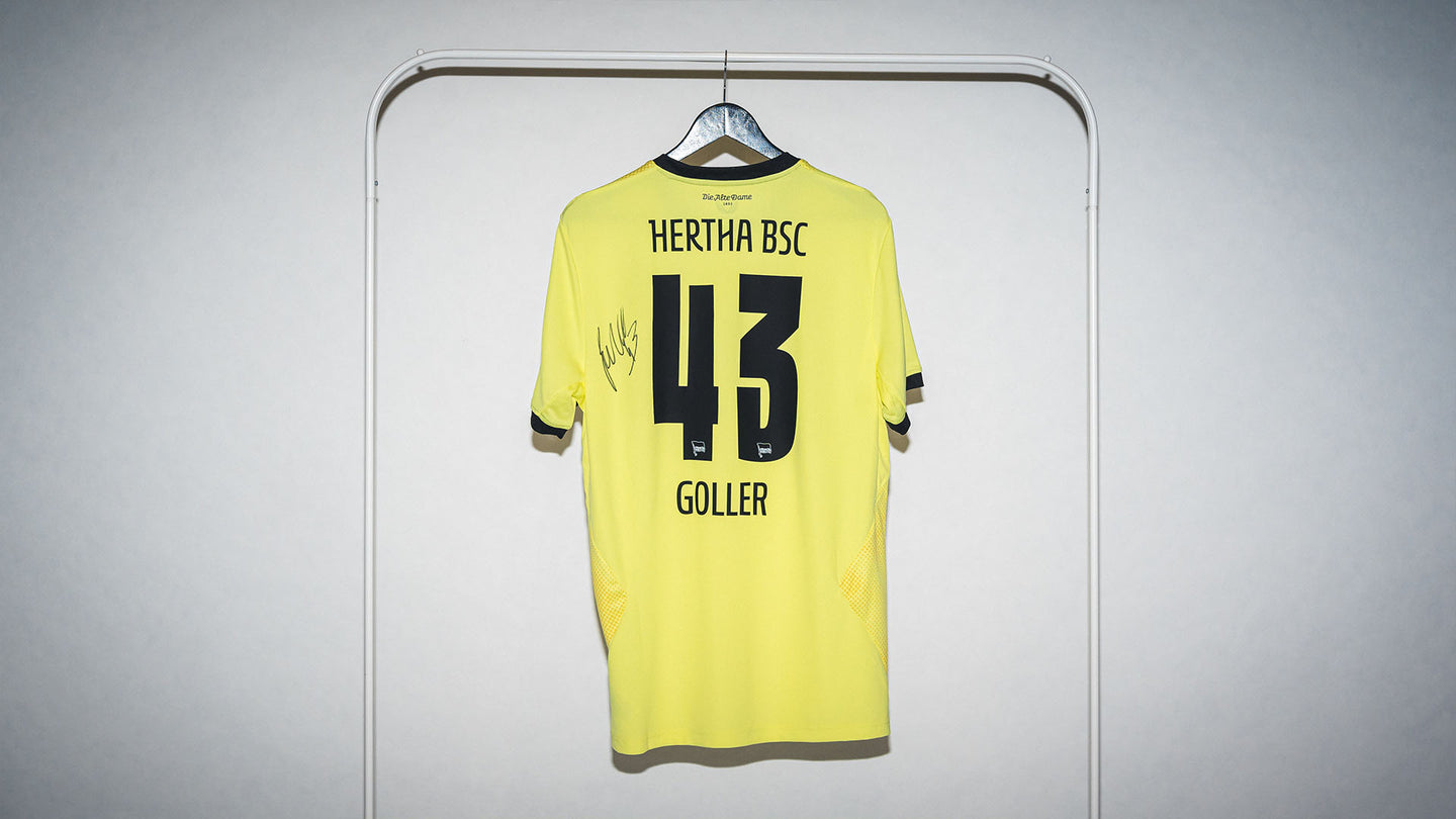 Hertha Heimtrikot Tim Goller Rückenansicht