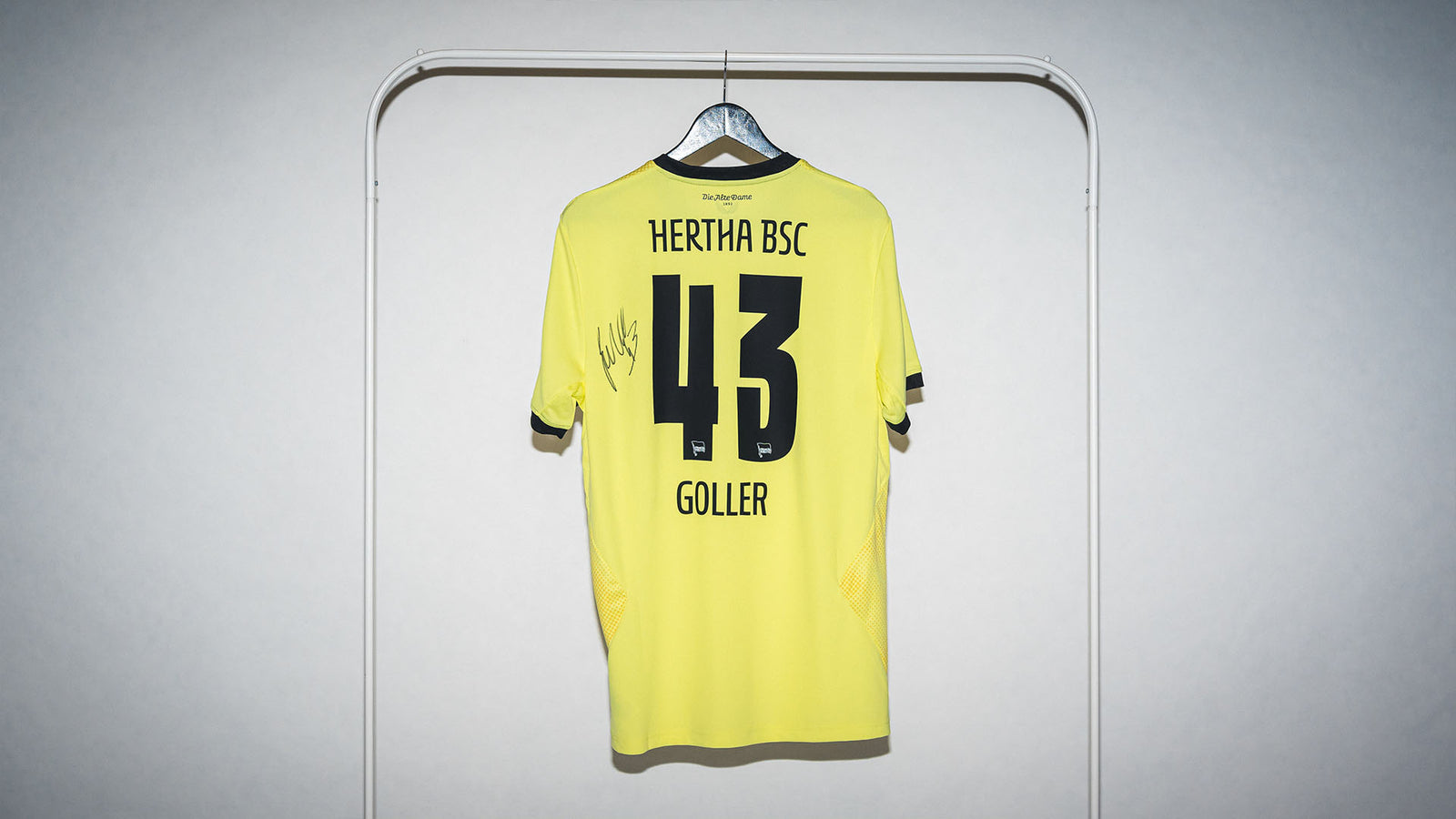 Hertha Heimtrikot Tim Goller Rückenansicht