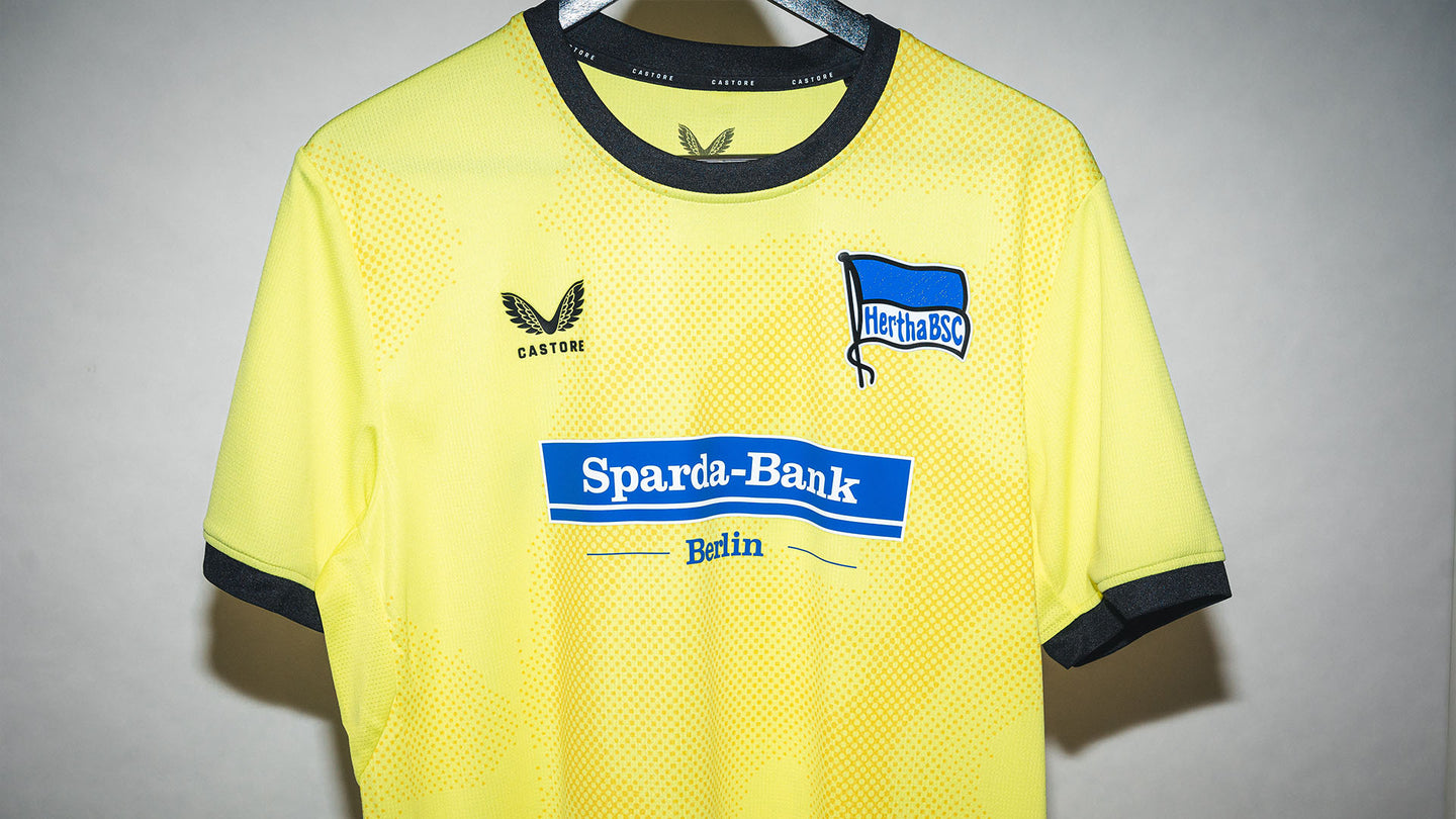 Hertha Heimtrikot Tim Goller Frontansicht Detail