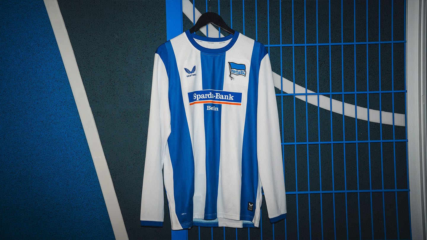 Hertha Heimtrikot Niklas Hildebrandt Frontansicht