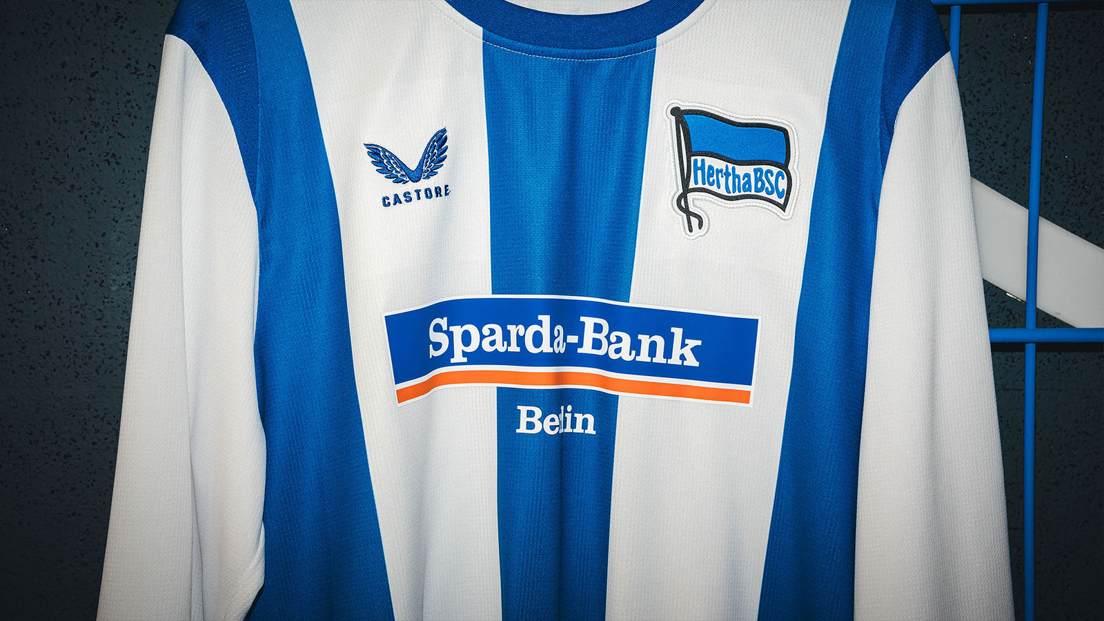 Hertha Heimtrikot Niklas Hildebrandt Frontansicht Detail