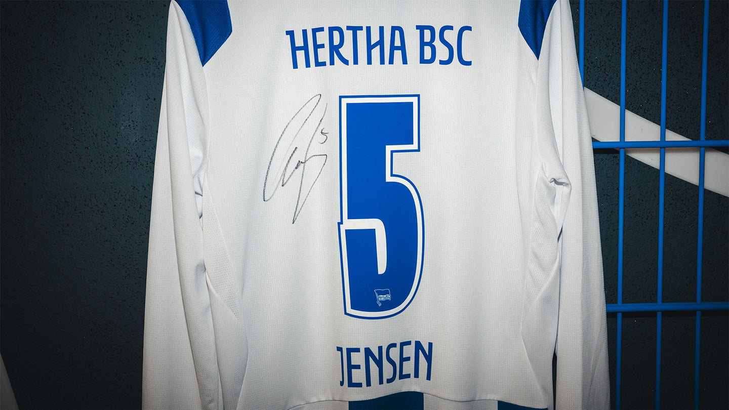 Hertha Heimtrikot 26/27 Jensen Rücken Detail