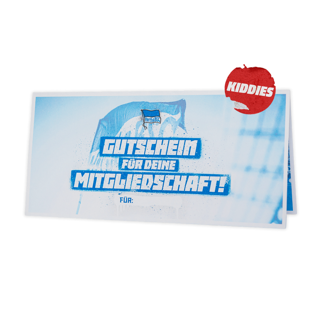 Hertha BSC Gutschein für eine Mitgliedschaft