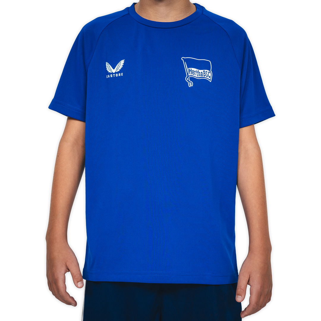 Trainingsshirt Castore Kids blau