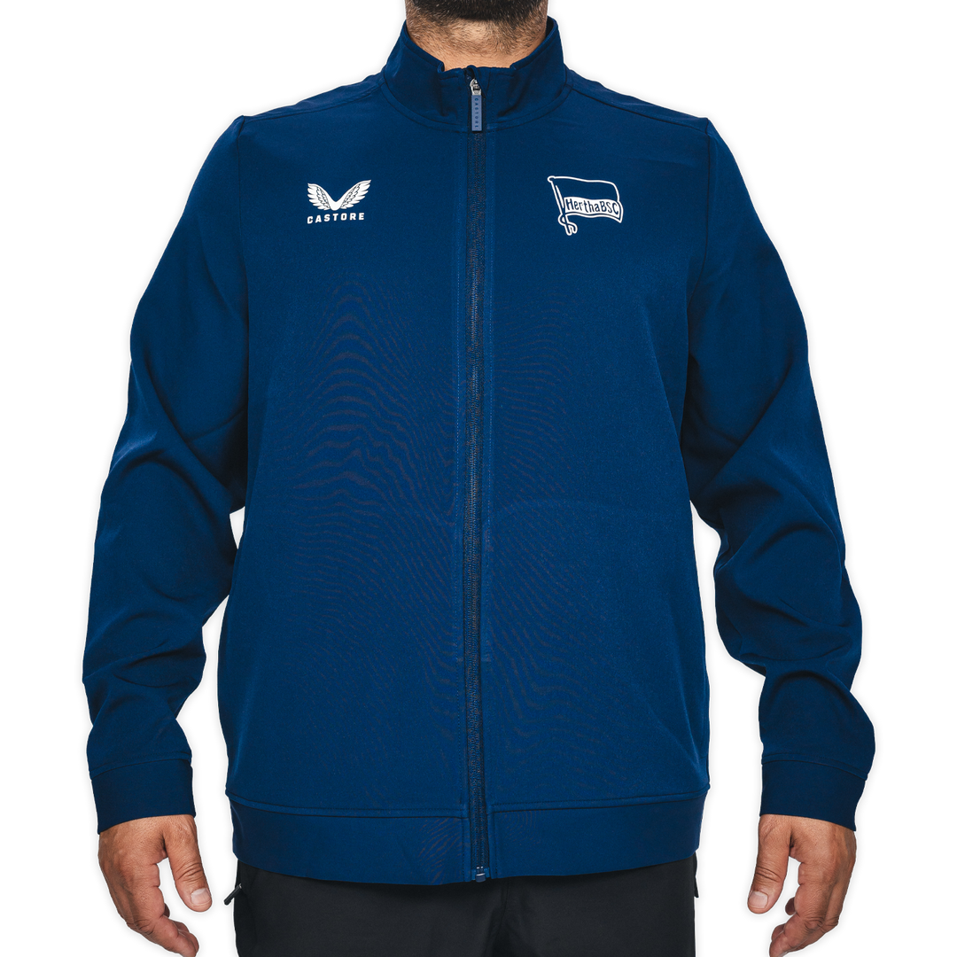 Hertha Trainingsjacke Castore navy