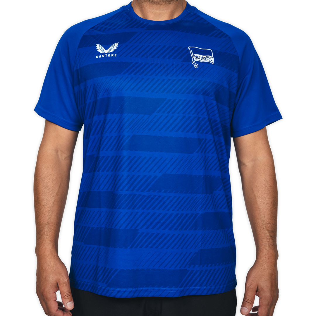 Trainingsshirt Lineation Playing blau