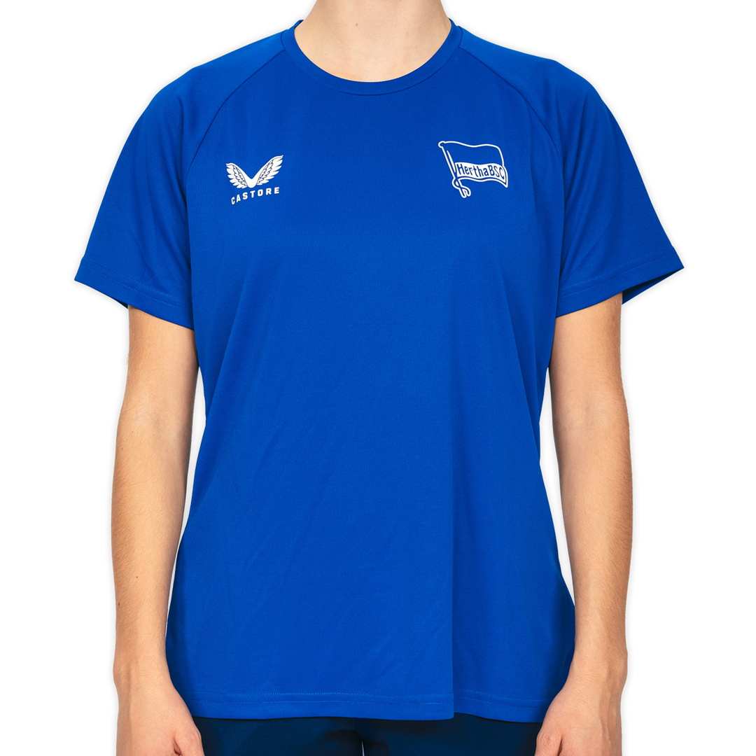 Trainingsshirt Castore Frauen blau
