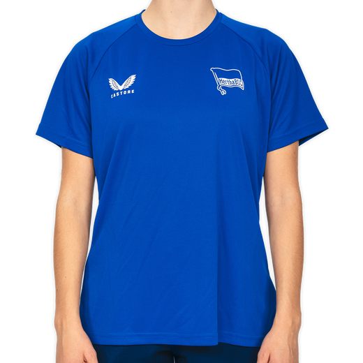 Trainingsshirt Castore Frauen blau