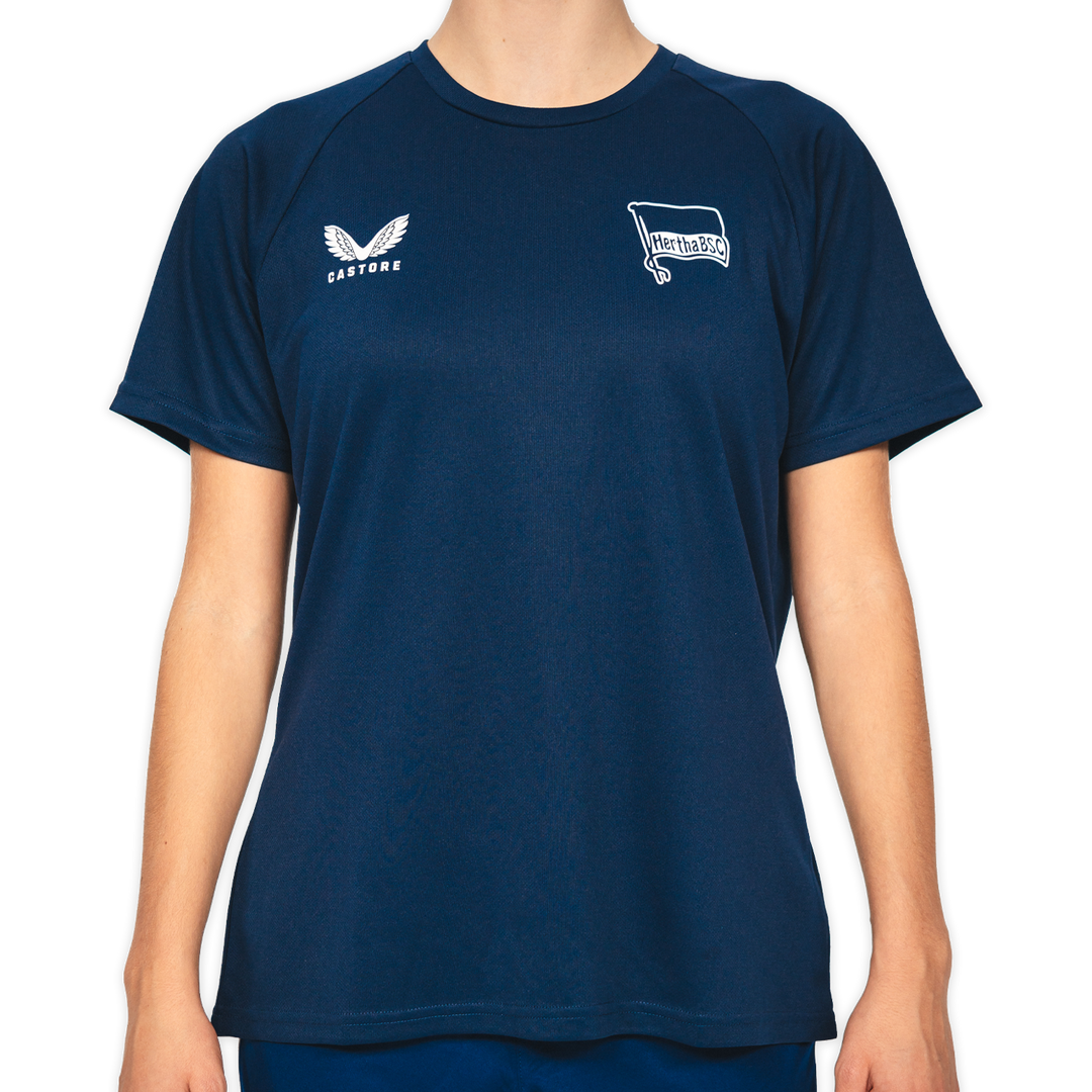Trainingsshirt Castore Frauen navy