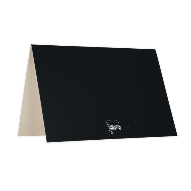 Grußkarte Ein letztes Ha Ho He