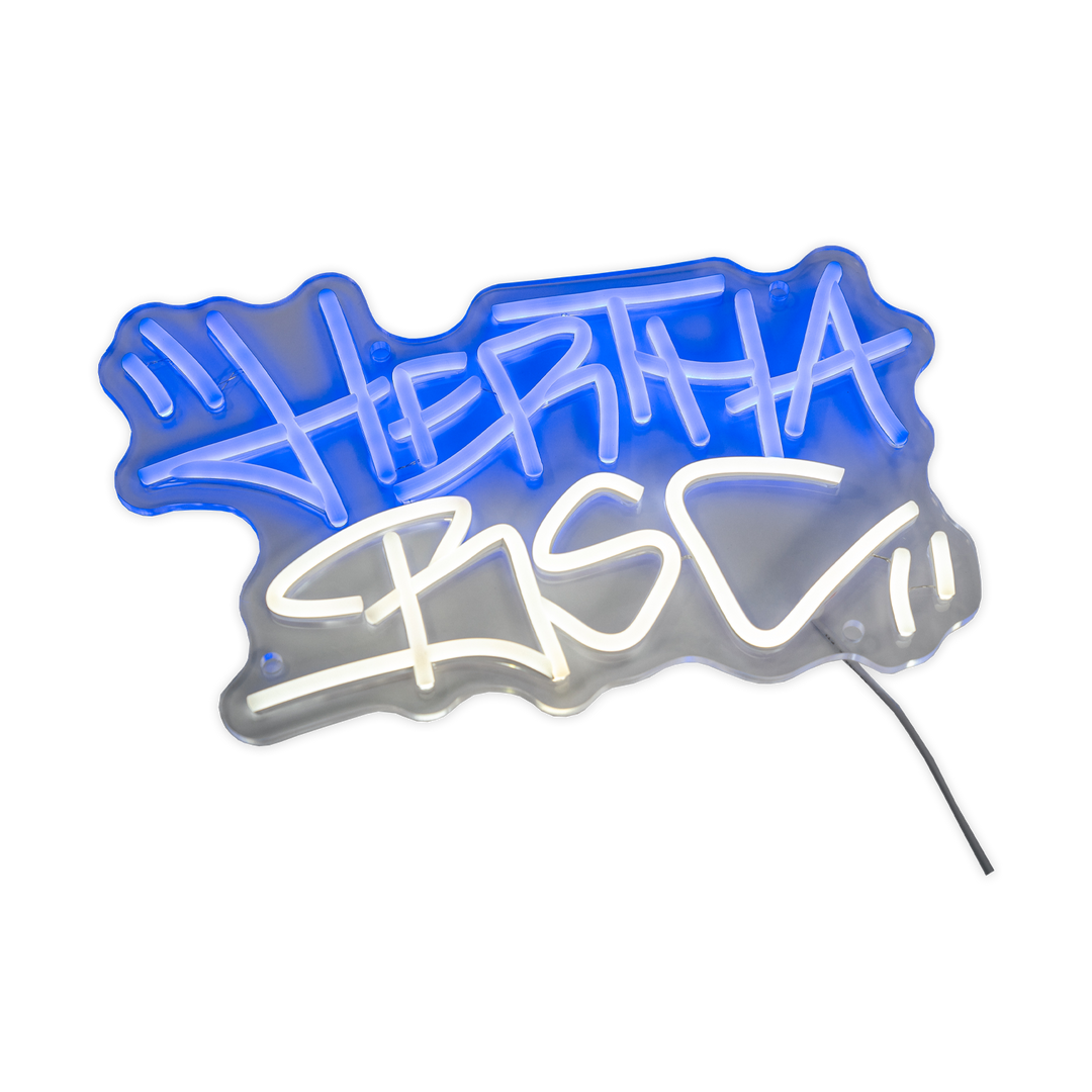 Neon-Licht Tag Hertha BSC