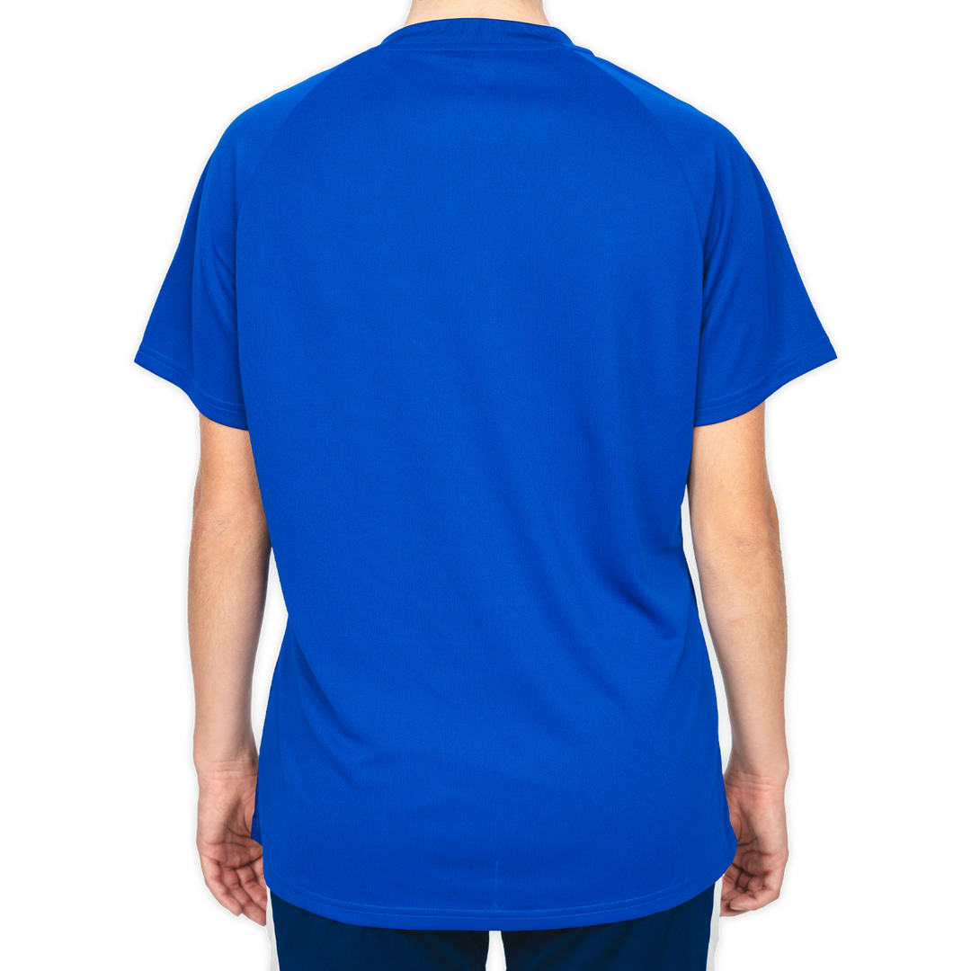Trainingsshirt Lineation Playing Frauen blau