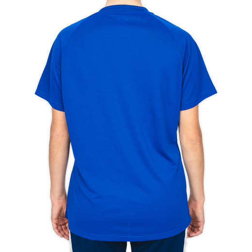 Trainingsshirt Lineation Playing Frauen blau