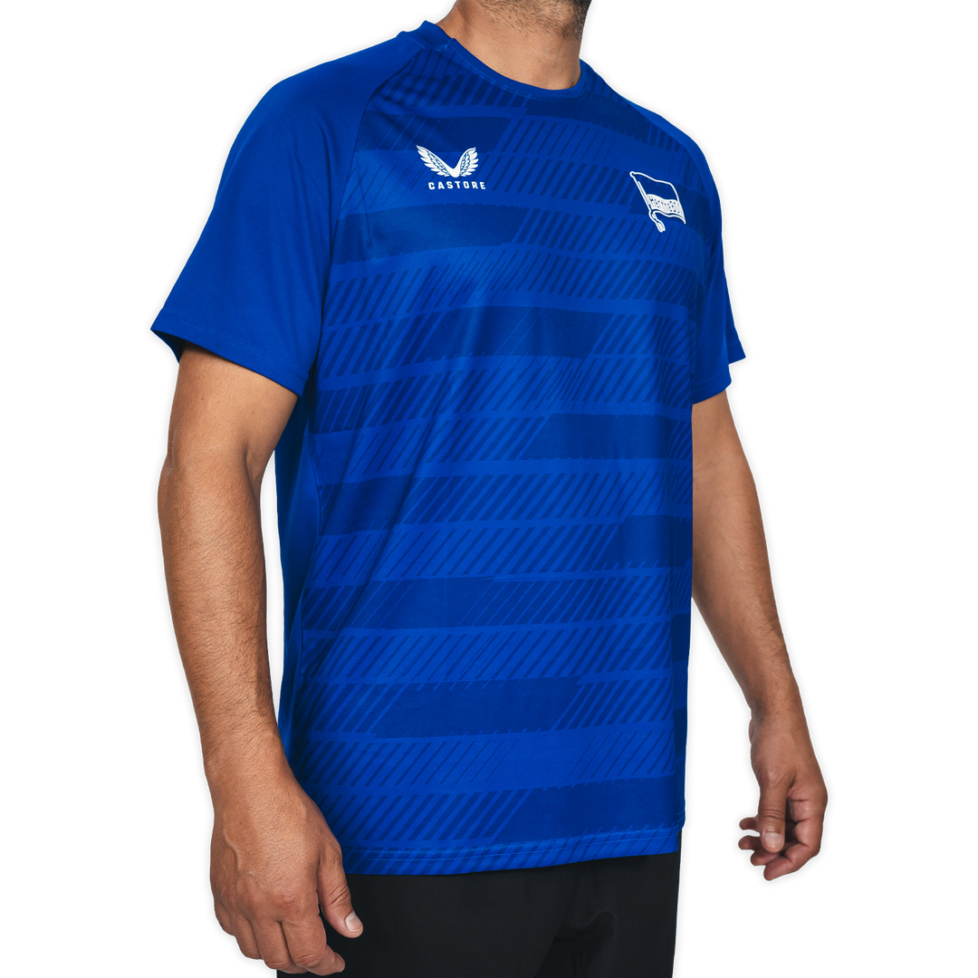 Trainingsshirt Lineation Playing blau