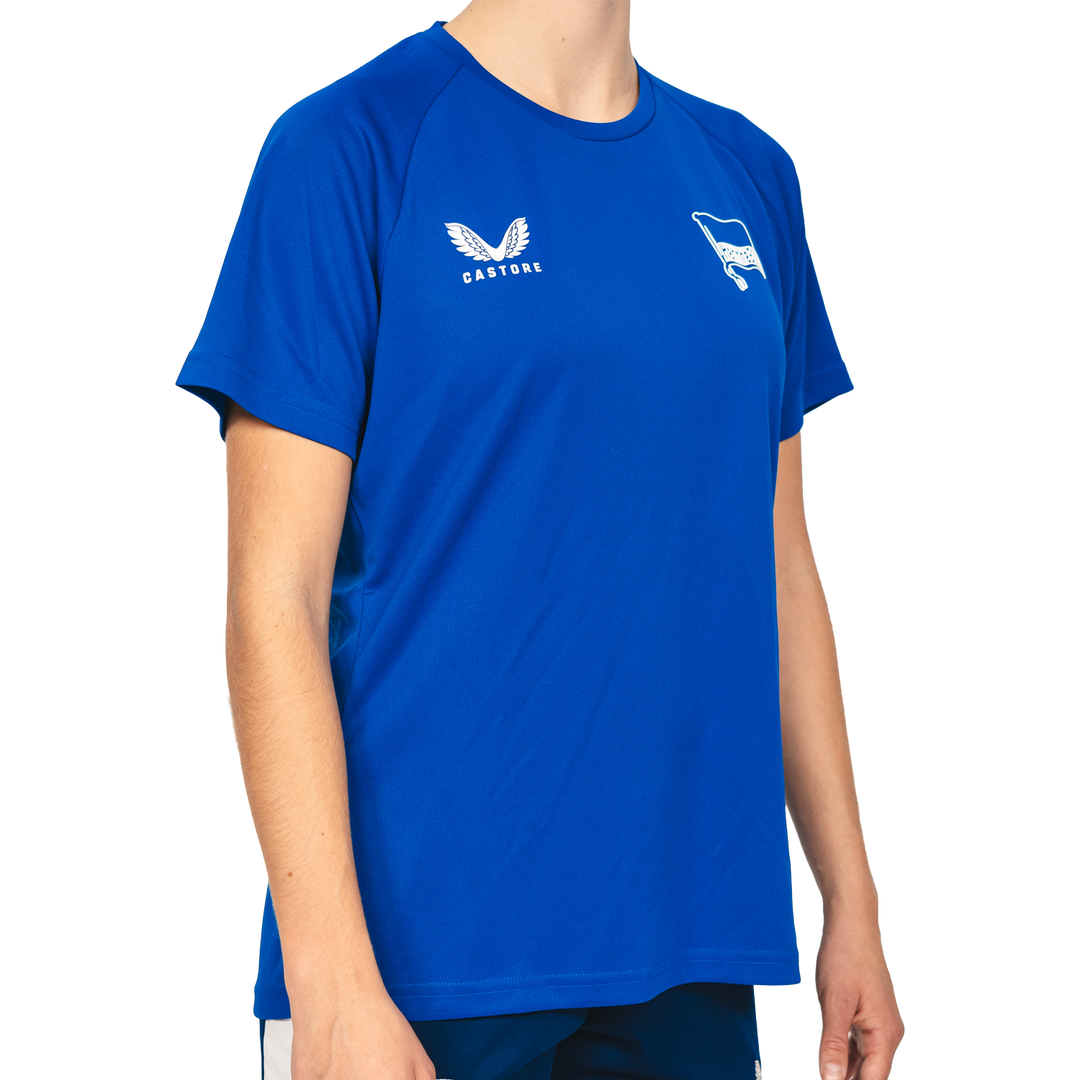 Trainingsshirt Castore Frauen blau