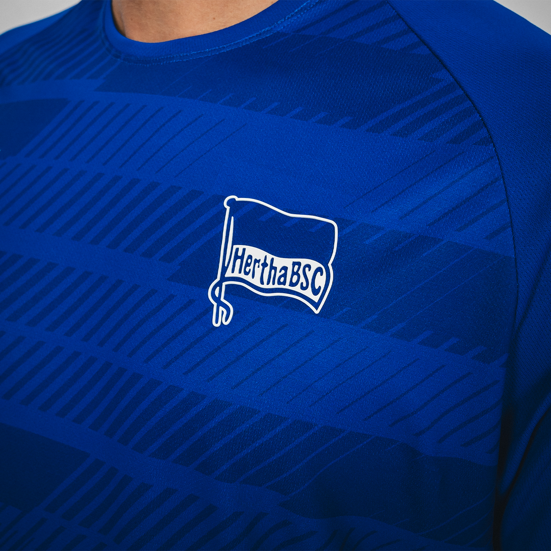 Trainingsshirt Lineation Playing blau