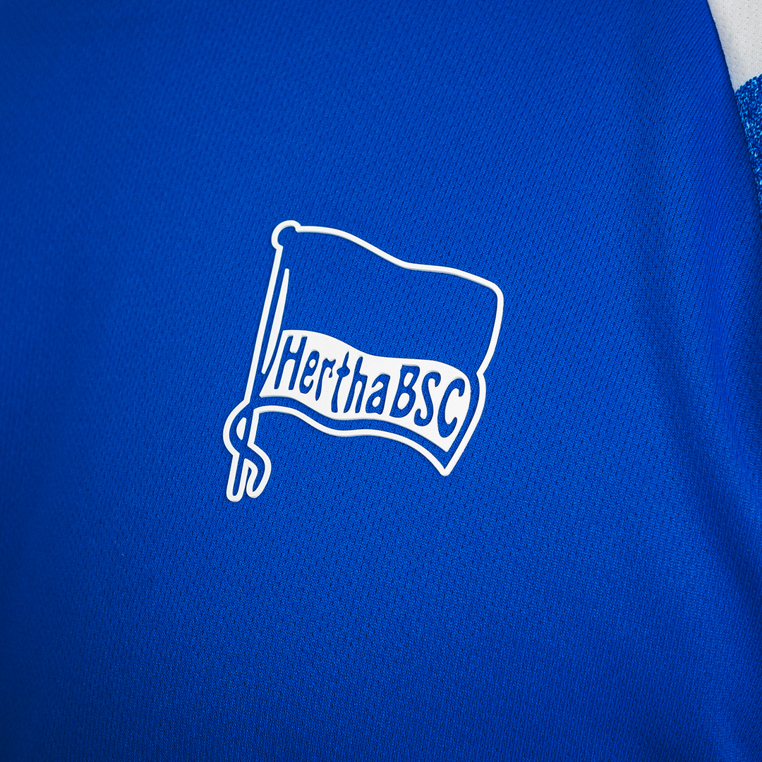 Trainingsshirt Graphic Sleeve Frauen blau