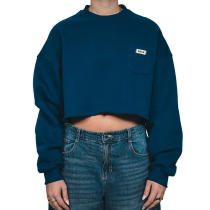 Hertha Sweatshirt Cropped Tag 1892 Vorderansicht