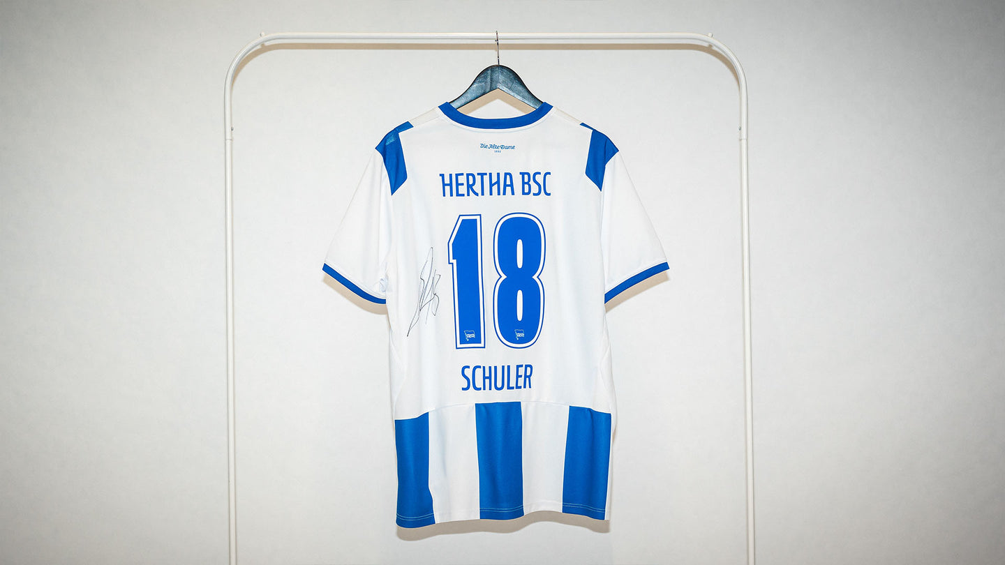 Hertha Heimtrikot Luca Schuler Rückenansicht