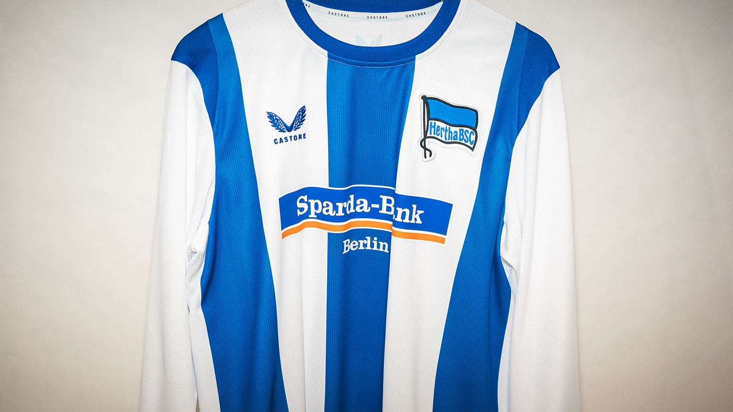 Hertha Torwarttrikot Kevin Sessa #8 Frontansicht Detail