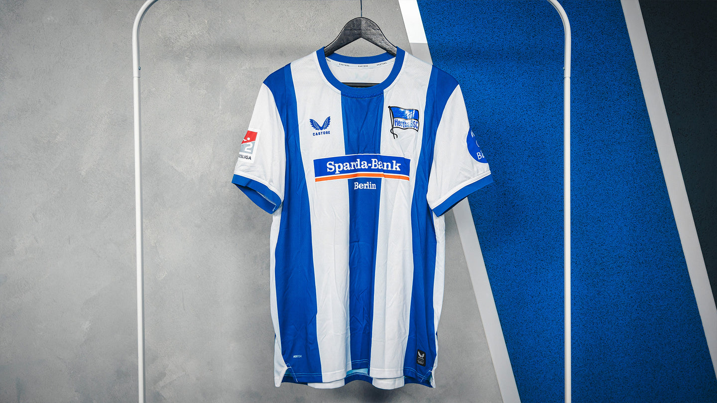 Hertha Matchworn Heimtrikot Márton Dárdai 31 #BSCFCH Vorderseite