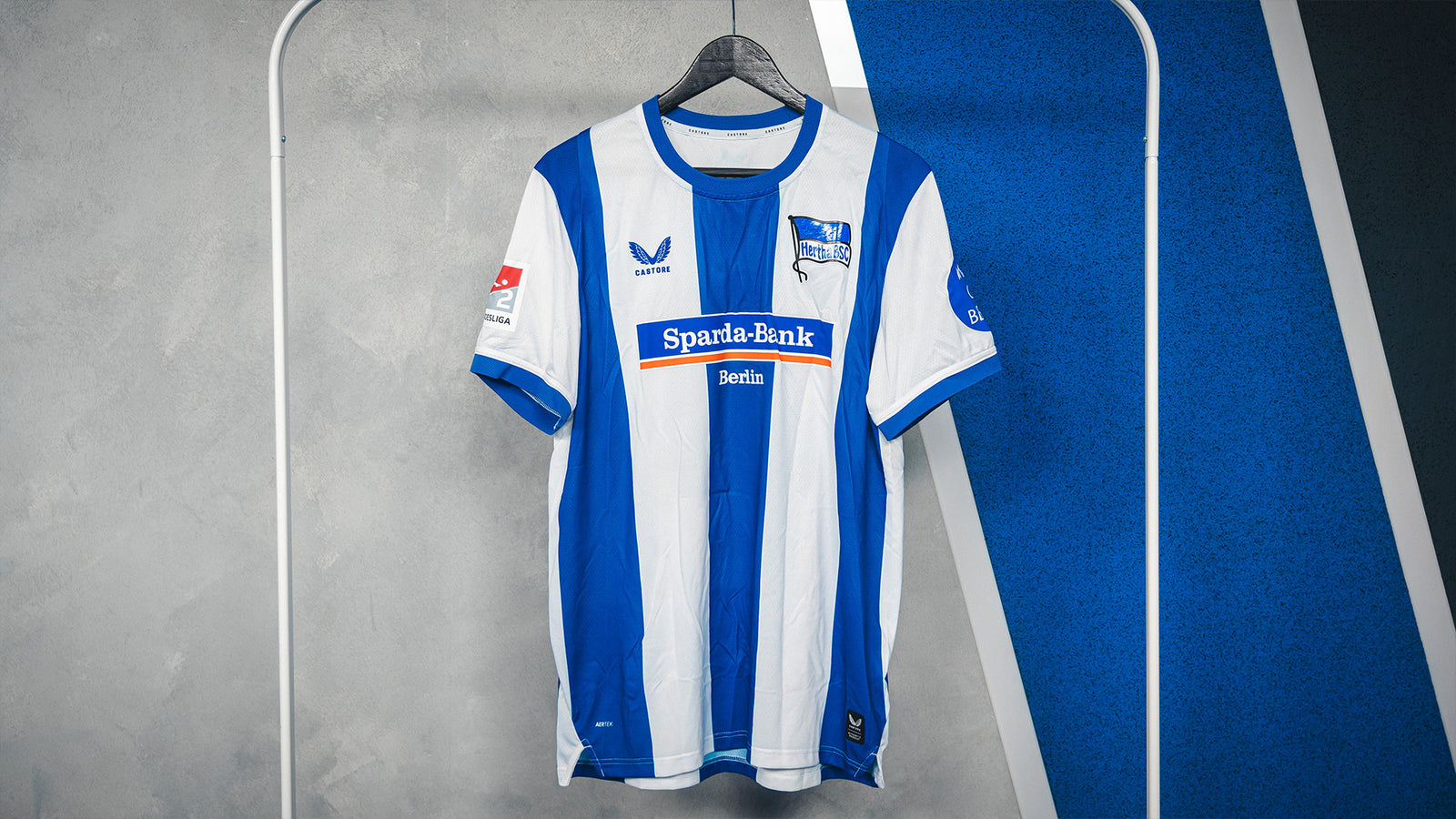 Hertha Matchworn Heimtrikot Márton Dárdai 31 #BSCFCH Vorderseite